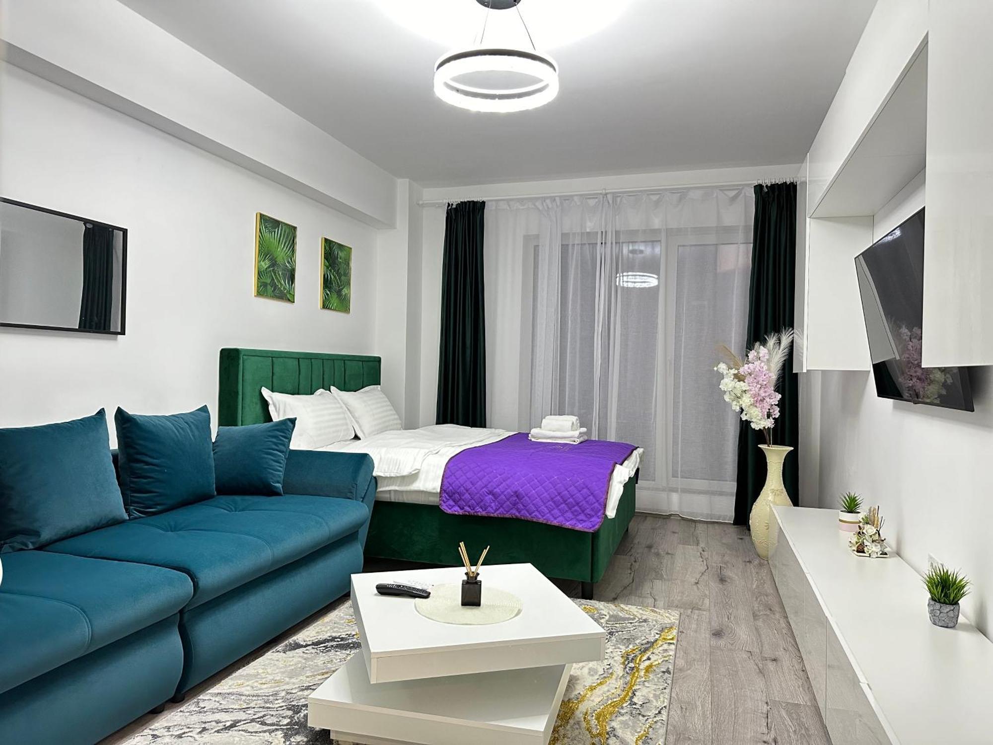 Coresi Mall Area Studios & Apartments By Glam Braşov Exterior foto